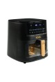 ESTIA ΦΡΙΤΕΖΑ ΑΕΡΟΣ OAK 1650w 7.2lt ME ΨΗΦΙΑΚΗ ΟΘΟΝΗ & 11 ΠΡΟΓΡΑΜΜΑΤΑ ΜΑΓΕΙΡΕΜΑΤΟΣ