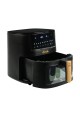 ESTIA ΦΡΙΤΕΖΑ ΑΕΡΟΣ OAK 1650w 7.2lt ME ΨΗΦΙΑΚΗ ΟΘΟΝΗ & 11 ΠΡΟΓΡΑΜΜΑΤΑ ΜΑΓΕΙΡΕΜΑΤΟΣ
