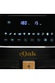ESTIA ΦΡΙΤΕΖΑ ΑΕΡΟΣ OAK 1650w 7.2lt ME ΨΗΦΙΑΚΗ ΟΘΟΝΗ & 11 ΠΡΟΓΡΑΜΜΑΤΑ ΜΑΓΕΙΡΕΜΑΤΟΣ