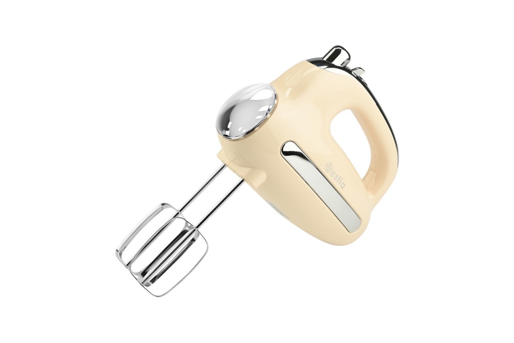 ESTIA ΜΙΞΕΡ ΧΕΙΡΟΣ RETRO EPOQUE 300w 5 ΤΑΧΥΤΗΤΩΝ & ΛΕΙΤΟΥΡΓΙΑΣ TURBO ΚΡΕΜ