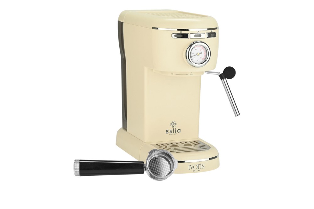 ESTIA ΜΗΧΑΝΗ ESPRESSO IVORIS 1100w 20bar 1.2lt