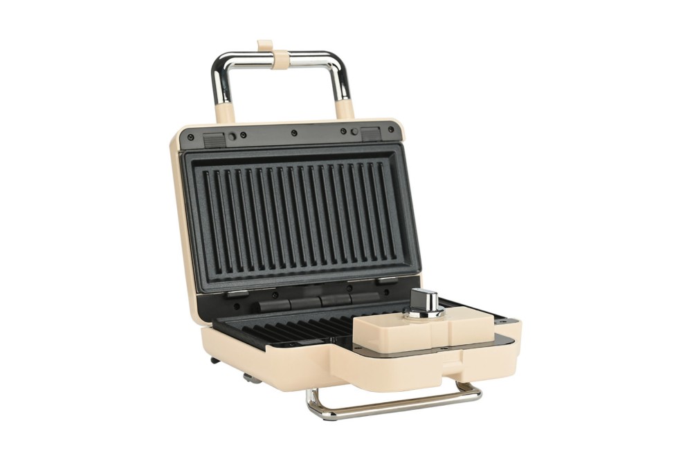 ESTIA ΤΟΣΤΙΕΡΑ RETRO EPOQUE 2 ΘΕΣΕΩΝ 800w ΜΕ ΑΠΟΣΠΩΜΕΝΕΣ ΑΝΤΙΚΟΛΛΗΤΙΚΕΣ ΠΛΑΚΕΣ