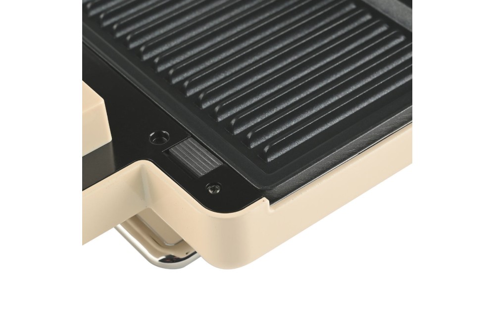 ESTIA ΤΟΣΤΙΕΡΑ RETRO EPOQUE 2 ΘΕΣΕΩΝ 800w ΜΕ ΑΠΟΣΠΩΜΕΝΕΣ ΑΝΤΙΚΟΛΛΗΤΙΚΕΣ ΠΛΑΚΕΣ