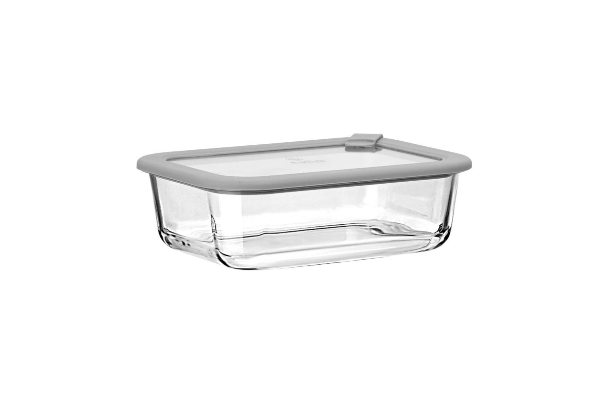 ESTIA ΦΑΓΗΤΟΔΟΧΕΙΟ COLORSEAL ΓΥΑΛΙΝΟ 1050ml 21.6x16.5x7.4cm ΜΕ ΚΑΠΑΚΙ ΣΙΛΙΚΟΝΗΣ ΓΚΡΙ ESTIA ΦΑΓΗΤΟΔΟΧΕΙΟ COLORSEAL ΓΥΑΛΙΝΟ 1050ml 21.6x16.5x7.4cm ΜΕ ΚΑΠΑΚΙ ΣΙΛΙΚΟΝΗΣ ΓΚΡΙ