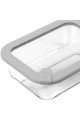 ESTIA ΦΑΓΗΤΟΔΟΧΕΙΟ COLORSEAL ΓΥΑΛΙΝΟ 1050ml 21.6x16.5x7.4cm ΜΕ ΚΑΠΑΚΙ ΣΙΛΙΚΟΝΗΣ ΓΚΡΙ ESTIA ΦΑΓΗΤΟΔΟΧΕΙΟ COLORSEAL ΓΥΑΛΙΝΟ 1050ml 21.6x16.5x7.4cm ΜΕ ΚΑΠΑΚΙ ΣΙΛΙΚΟΝΗΣ ΓΚΡΙ