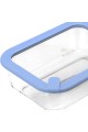 ESTIA ΦΑΓΗΤΟΔΟΧΕΙΟ COLORSEAL ΓΥΑΛΙΝΟ 1520ml 23.5x17.8x7.6cm ΜΕ ΚΑΠΑΚΙ ΣΙΛΙΚΟΝΗΣ ΜΠΛΕ ESTIA ΦΑΓΗΤΟΔΟΧΕΙΟ COLORSEAL ΓΥΑΛΙΝΟ 1520ml 23.5x17.8x7.6cm ΜΕ ΚΑΠΑΚΙ ΣΙΛΙΚΟΝΗΣ ΜΠΛΕ