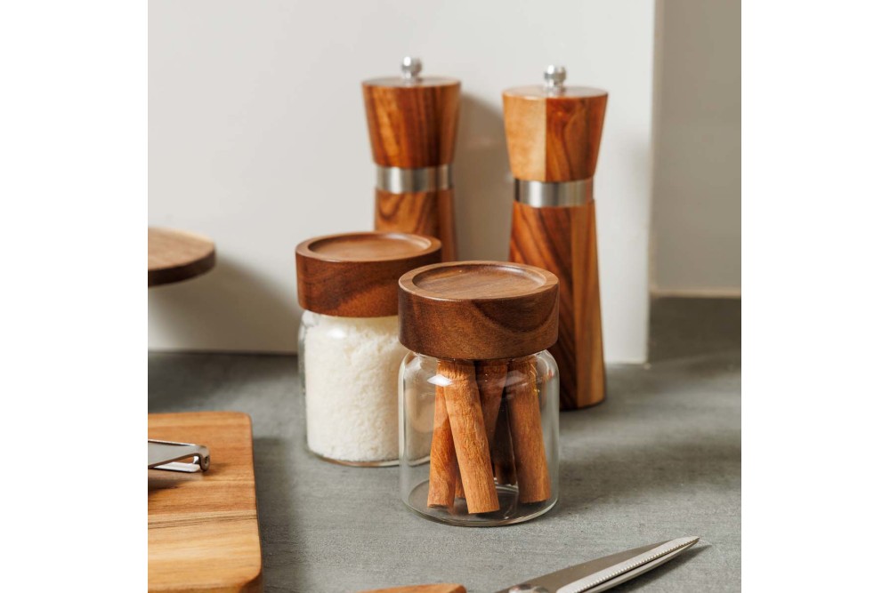 ESTIA ΔΟΧΕΙΟ ΑΠΟΘΗΚΕΥΣΗΣ ALLURE ΓΥΑΛΙΝΟ 6.5x9cm