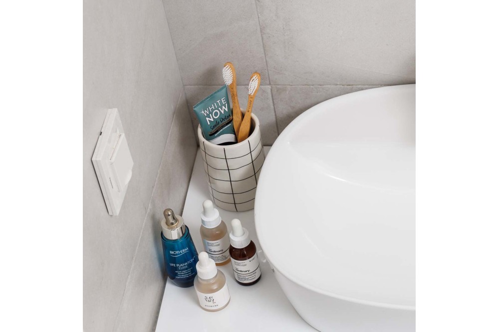 ESTIA ΠΟΤΗΡΑΚΙ ΜΠΑΝΙΟΥ CAGE ΚΕΡΑΜΙΚΟ 7.5x12cm