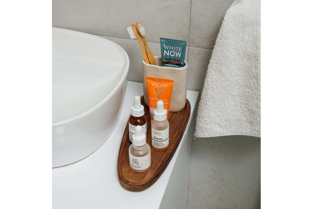 ESTIA ΠΟΤΗΡΑΚΙ ΜΠΑΝΙΟΥ GRAIN ΚΕΡΑΜΙΚΟ 8.5x4.5x11cm