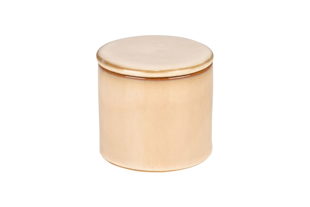 ESTIA ΔΟΧΕΙΟ ΓΙΑ ΒΑΜΒΑΚΙ SATIN ΚΕΡΑΜΙΚΟ 8.5x8.5x9cm