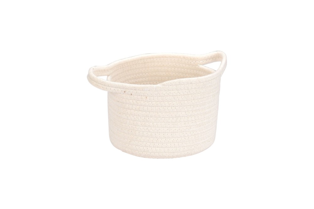 ESTIA ΚΑΛΑΘΙ ΚΡΕΜΑΣΤΟ BLANCA 20x20x15cm ΛΕΥΚΟ