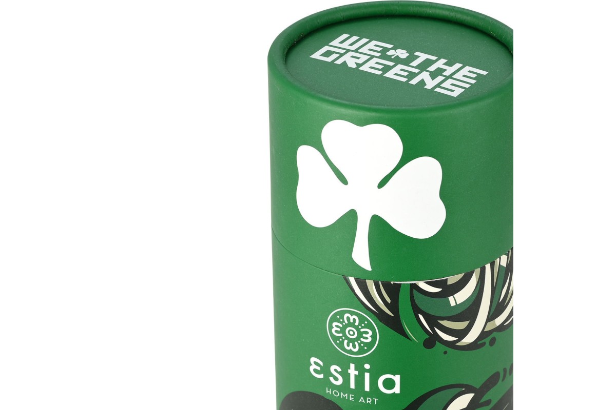 ESTIA ΘΕΡΜΟΣ TRAVEL FLASK PANATHINAIKOS BC EDITION WE THE GREENS 500ml ESTIA ΘΕΡΜΟΣ TRAVEL FLASK PANATHINAIKOS BC EDITION WE THE GREENS 500ml
