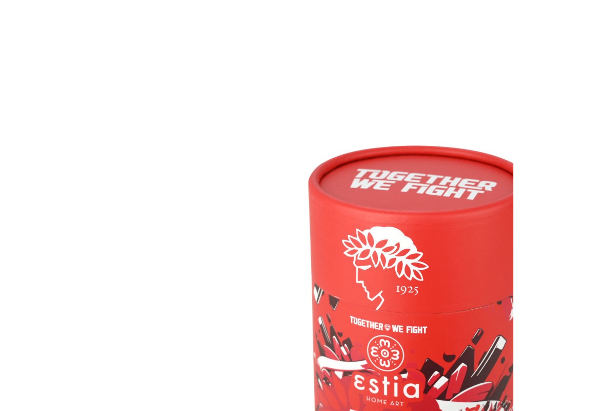 ESTIA ΘΕΡΜΟΣ COFFEE MUG OLYMPIACOS BC EDITION TOGETHER WE FIGHT 350ml