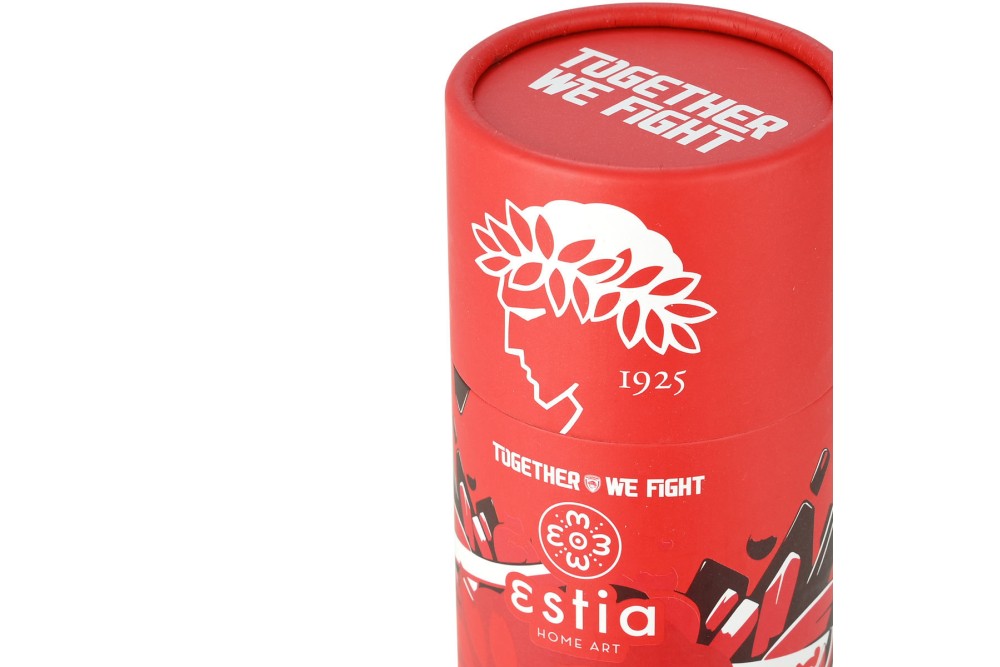 ESTIA ΘΕΡΜΟΣ TRAVEL FLASK OLYMPIACOS BC EDITION TOGETHER WE FIGHT 500ml