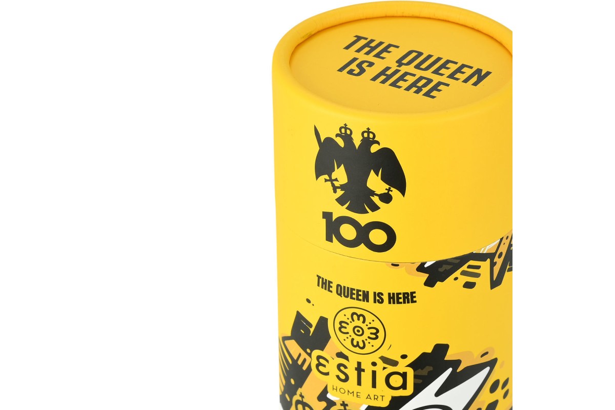 ESTIA ΘΕΡΜΟΣ TRAVEL CUP AEK BC EDITION THE QUEEN IS HERE 500ml