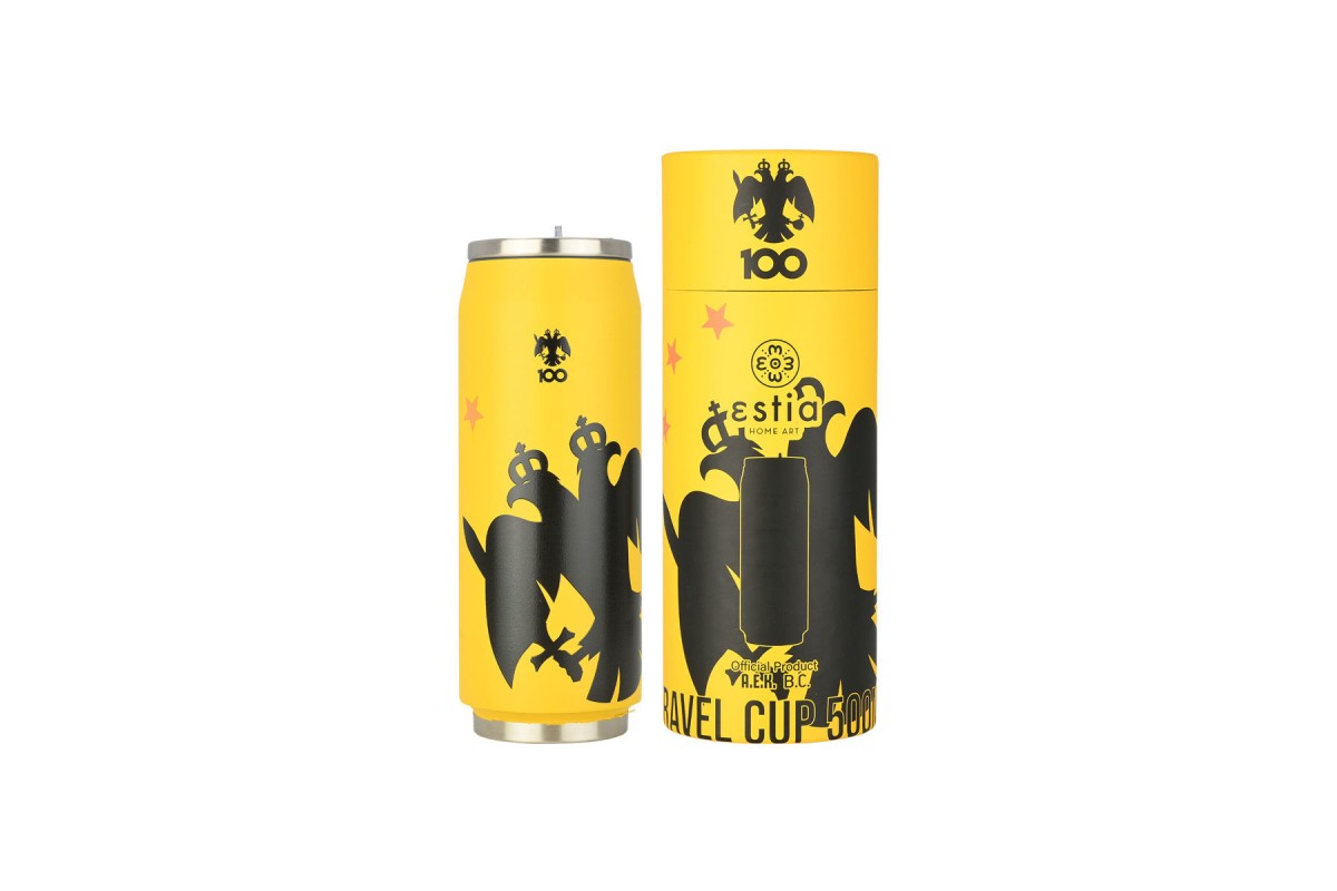 ESTIA ΘΕΡΜΟΣ TRAVEL CUP AEK BC EDITION 500ml