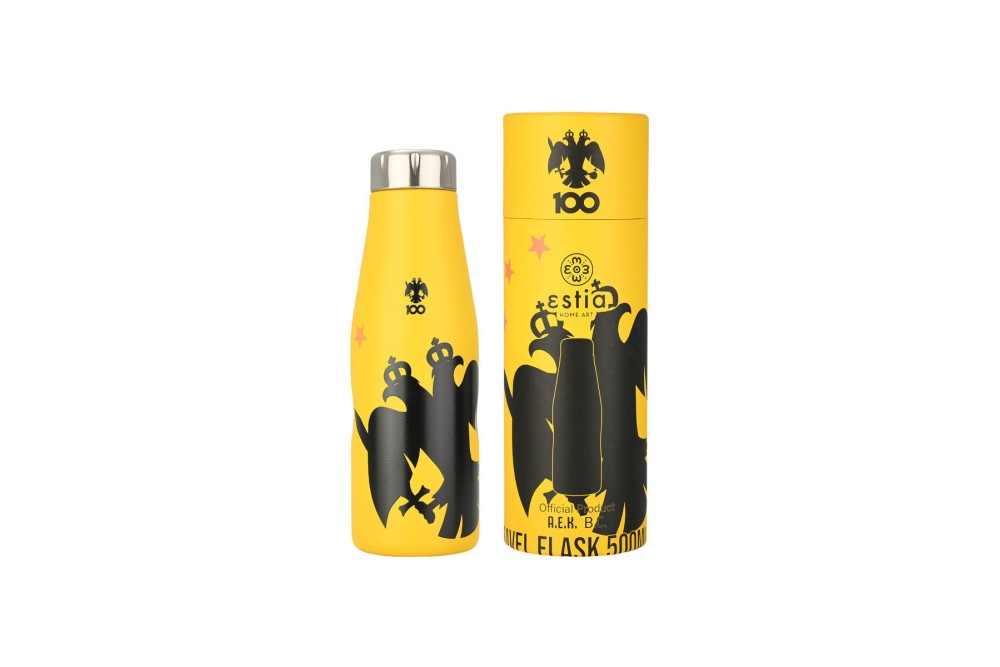 ESTIA ΘΕΡΜΟΣ TRAVEL FLASK AEK BC EDITION 500ml