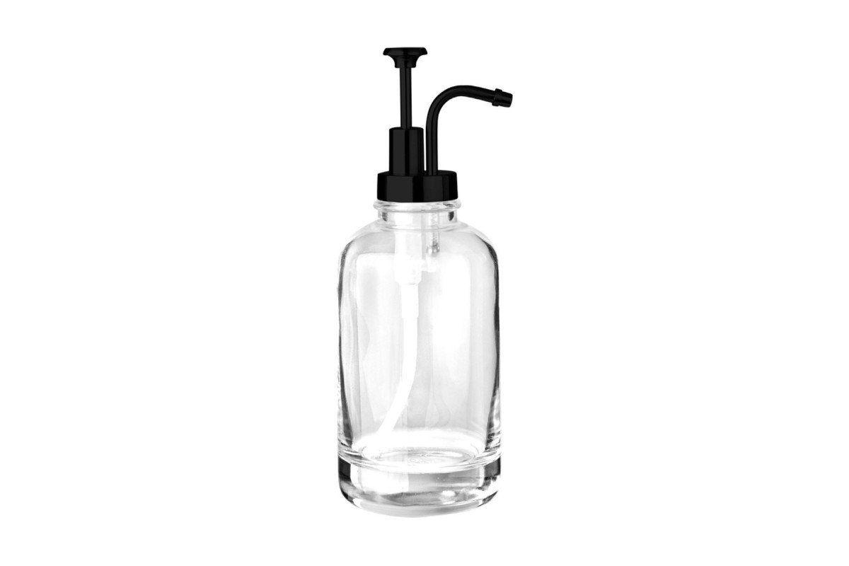 ESTIA ΑΝΤΛΙΑ ΣΑΠΟΥΝΙΟΥ PURITY ΓΥΑΛΙΝΗ 500ml ΜΑΥΡΗ
