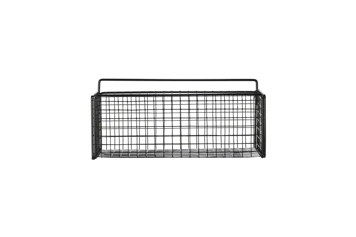 ESTIA ΚΑΛΑΘΙ ΟΡΓΑΝΩΣΗΣ CAGE ΚΡΕΜΑΣΤΟ ΜΕΤΑΛΛΙΚΟ 36x15x13cm ΜΑΥΡΟ ESTIA ΚΑΛΑΘΙ ΟΡΓΑΝΩΣΗΣ CAGE ΚΡΕΜΑΣΤΟ ΜΕΤΑΛΛΙΚΟ 36x15x13cm ΜΑΥΡΟ