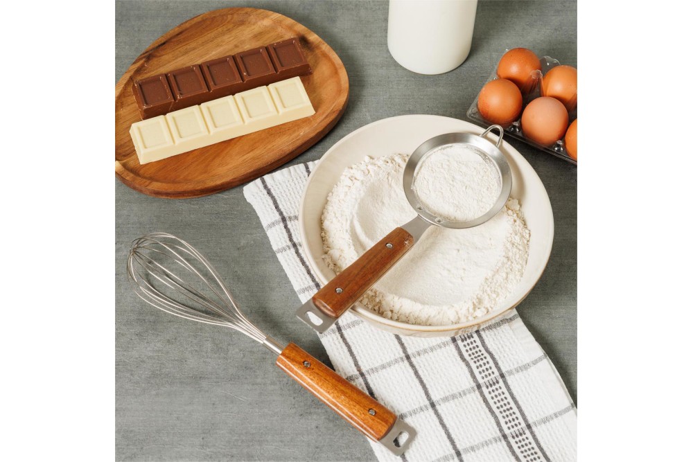 ESTIA ΑΥΓΟΔΑΡΤΗΣ 6 ΣΥΡΜΑΤΩΝ ALLURE ΑΝΟΞΕΙΔΩΤΟΣ ΜΕ ΞΥΛΙΝΗ ΛΑΒΗ