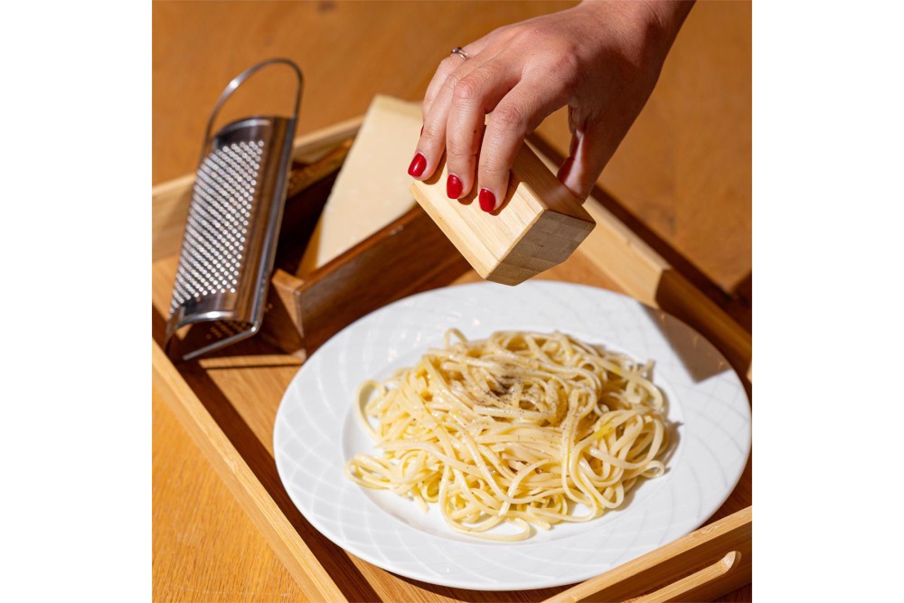 ESTIA ΔΟΧΕΙΟ ΓΙΑ ΑΛΑΤΙ & ΠΙΠΕΡΙ BAMBOO ESSENTIALS ΜΕ ΜΑΓΝΗΤΗ ΣΕΤ 2 ΤΕΜ.