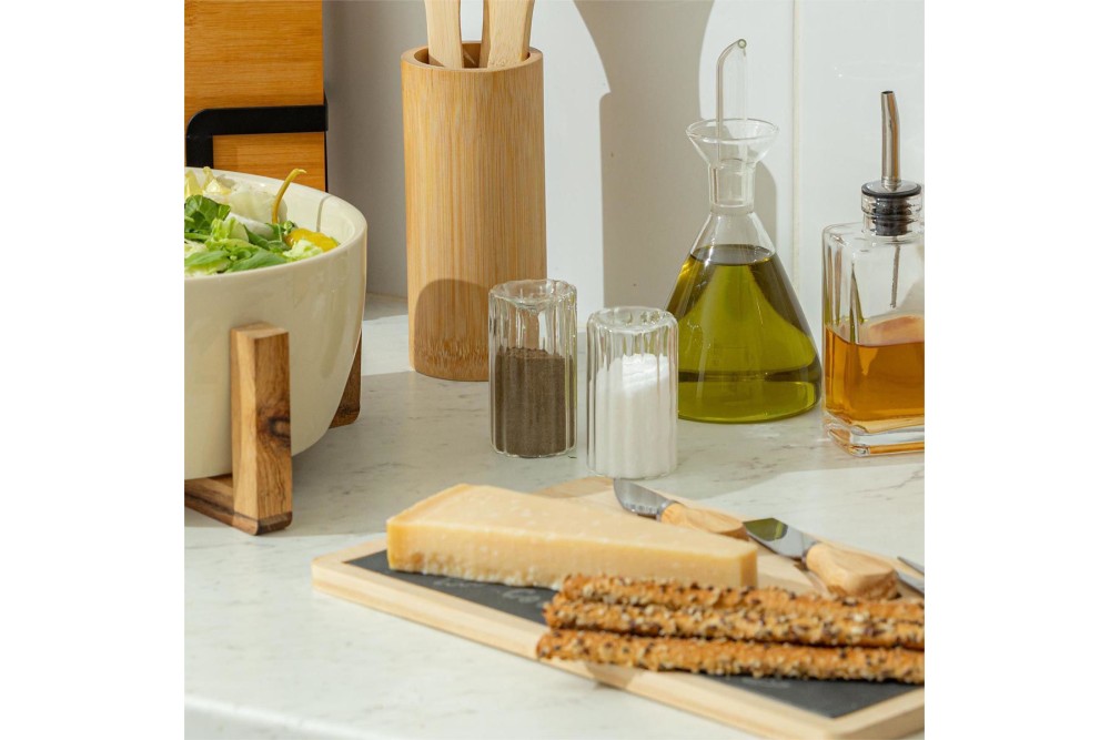 ESTIA ΔΟΧΕΙΑ ΓΙΑ ΑΛΑΤΙ & ΠΙΠΕΡΙ ALLURE ΓΥΑΛΙΝΑ ΣΕΤ 2 TEM