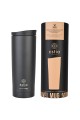 ESTIA ΘΕΡΜΟΣ TRAVEL MUG SAVE THE AEGEAN 500ml MIDNIGHT BLACK