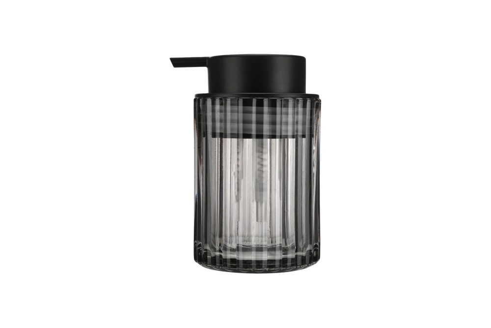 ESTIA ΑΝΤΛΙΑ ΣΑΠΟΥΝΙΟΥ ALIVIO ΓΥΑΛΙΝΗ ΑΝΑΓΛΥΦΗ 300ml 7.8x12.5cm ΜΑΥΡΗ