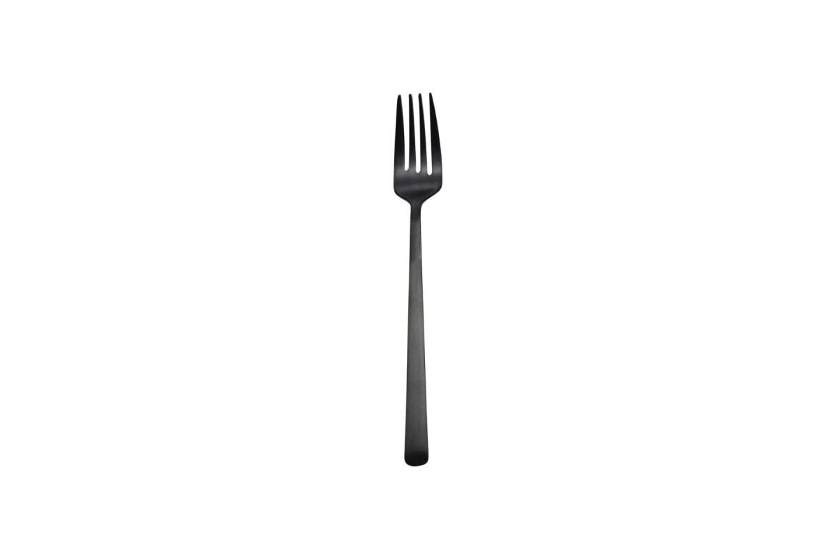 ESTIA ΠΙΡΟΥΝΙ ΓΛΥΚΟΥ PRESTIGE BLACK ΑΝΟΞΕΙΔΩΤΟ ΑΤΣΑΛΙ 18/0 ΜΑΥΡΟ MAT