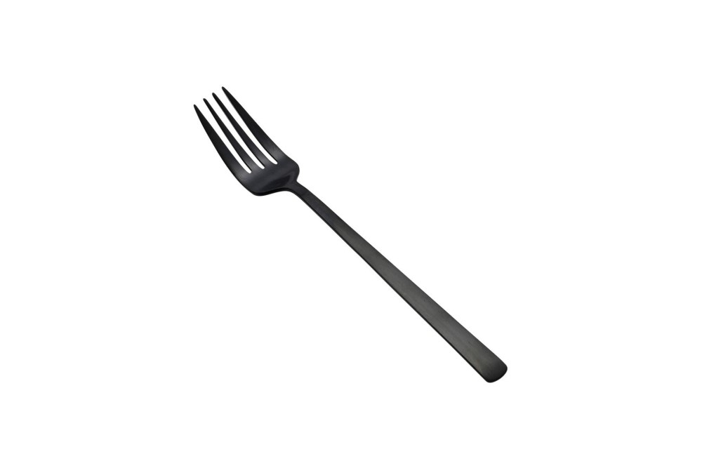 ESTIA ΠΙΡΟΥΝΙ ΓΛΥΚΟΥ PRESTIGE BLACK ΑΝΟΞΕΙΔΩΤΟ ΑΤΣΑΛΙ 18/0 ΜΑΥΡΟ MAT