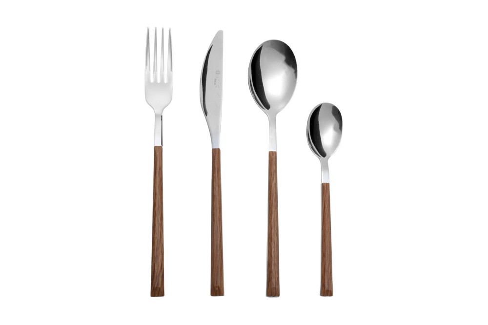 ESTIA ΣΕΤ ΜΑΧΑΙΡΟΠΙΡΟΥΝΑ SAVANNA ΑΝΟΞΕΙΔΩΤΟ ΑΤΣΑΛΙ 18/0 24 ΤΕΜ.