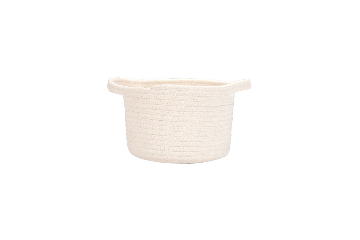 ESTIA ΚΑΛΑΘΙ ΚΡΕΜΑΣΤΟ BLANCA 18x18x13cm ΛΕΥΚΟ