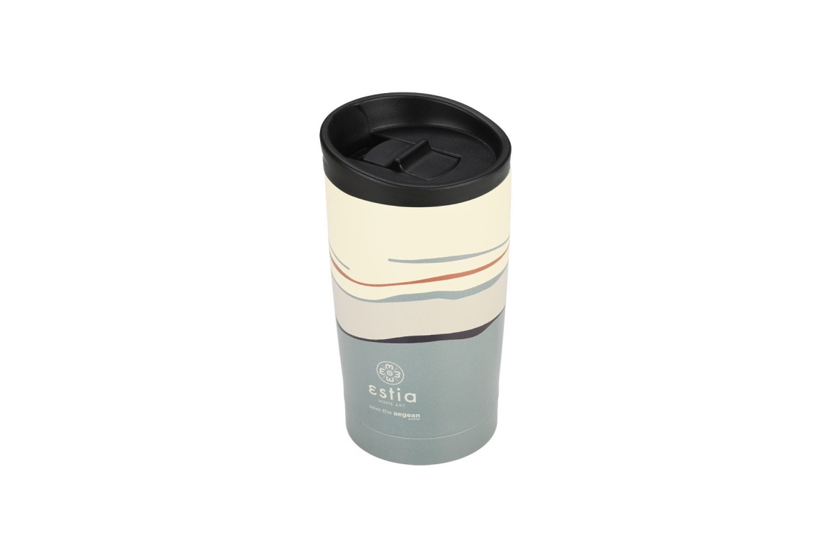 ESTIA ΘΕΡΜΟΣ TRAVEL MUG SAVE THE AEGEAN 350ml ECOZEN HORIZON