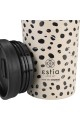 ESTIA ΘΕΡΜΟΣ TRAVEL MUG SAVE THE AEGEAN 350ml LEOPARD TAUPE