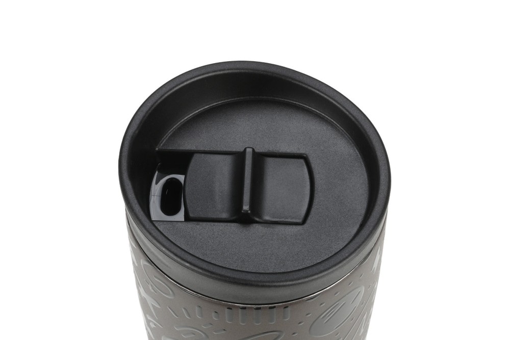 ESTIA ΘΕΡΜΟΣ TRAVEL MUG SAVE THE AEGEAN 350ml NOIR ECHO