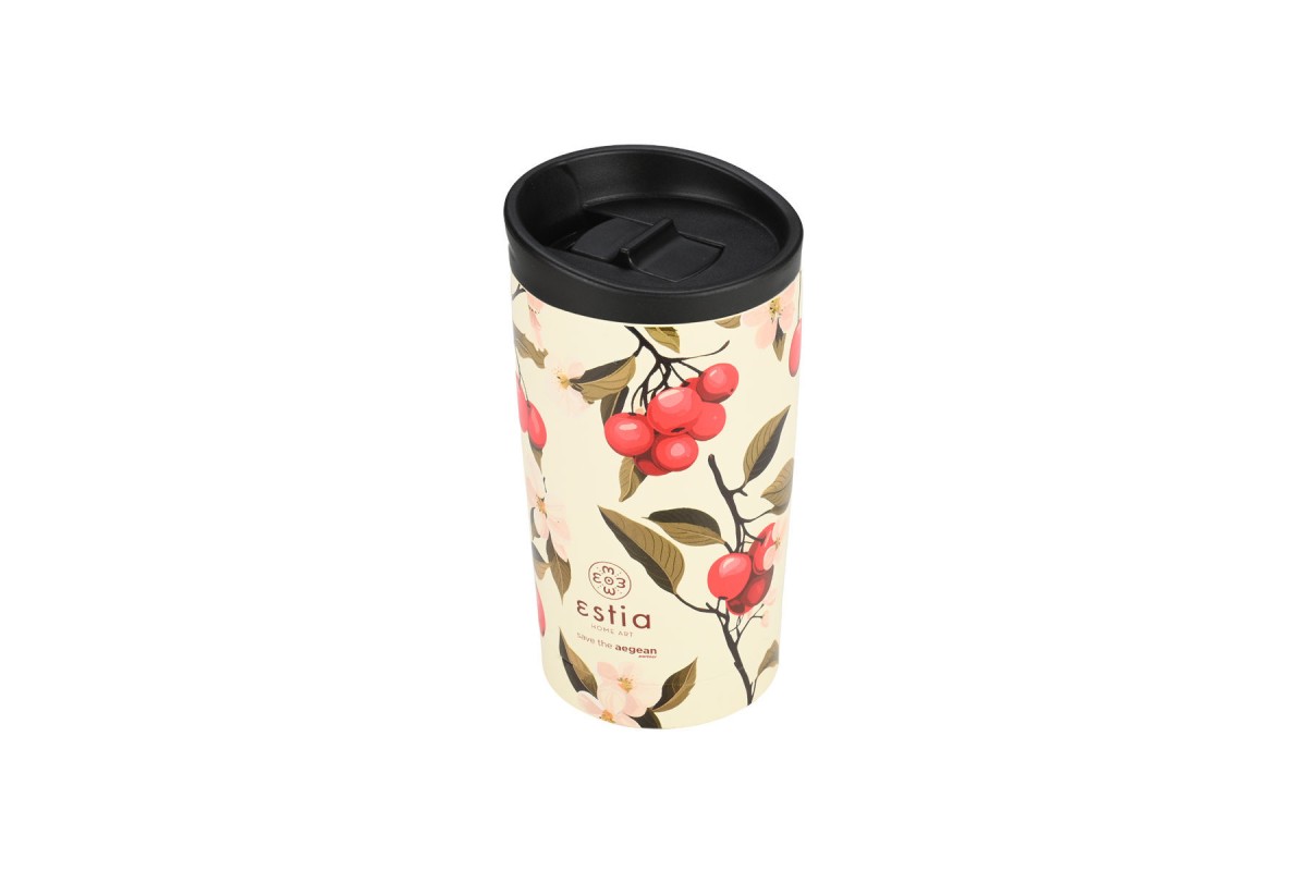 ESTIA ΘΕΡΜΟΣ TRAVEL MUG SAVE THE AEGEAN 350ml SAKURA WHISPER