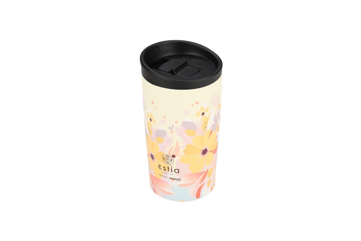 ESTIA ΘΕΡΜΟΣ TRAVEL MUG SAVE THE AEGEAN 350ml SPRING SONATA