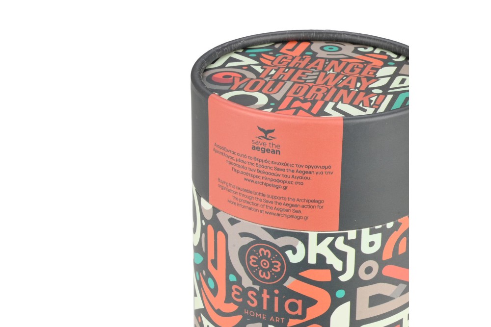 ESTIA ΘΕΡΜΟΣ COFFEE MUG SAVE THE AEGEAN 350ml GEOVIVID