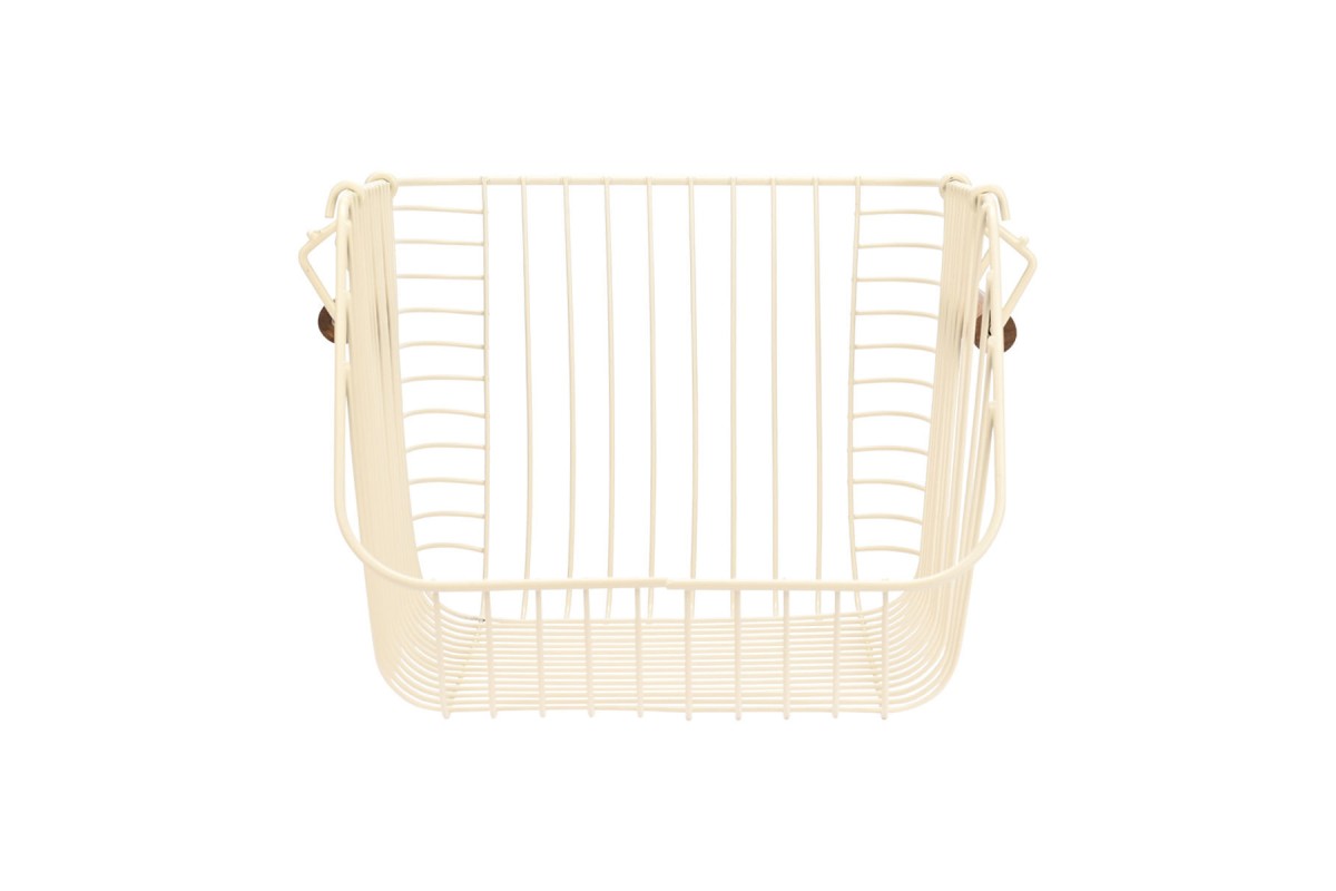 ESTIA ΚΑΛΑΘΙ ΟΡΓΑΝΩΣΗΣ ALLURE ΜΕΤΑΛΛΙΚΟ 26.5x29.5x21.5cm ΣΤΟΙΒΑΖΟΜΕΝΟ IVORY ESTIA ΚΑΛΑΘΙ ΟΡΓΑΝΩΣΗΣ ALLURE ΜΕΤΑΛΛΙΚΟ 26.5x29.5x21.5cm ΣΤΟΙΒΑΖΟΜΕΝΟ IVORY