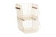 ESTIA ΚΑΛΑΘΙ ΟΡΓΑΝΩΣΗΣ ALLURE ΜΕΤΑΛΛΙΚΟ 26.5x29.5x21.5cm ΣΤΟΙΒΑΖΟΜΕΝΟ IVORY