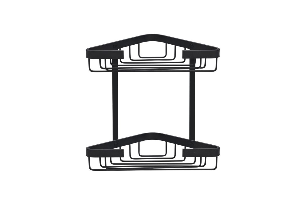 ESTIA ΕΤΑΖΕΡΑ ΑΛΟΥΜΙΝΙΟΥ STANCE ΜΕ AYTOKOΛΛΗΤΟ ΔΙΠΛΗΣ ΟΨΗΣ ΓΩΝΙΑΚΗ 2 ΘΕΣΕΩΝ 25x17x28.5cm ΜΑΥΡΗ