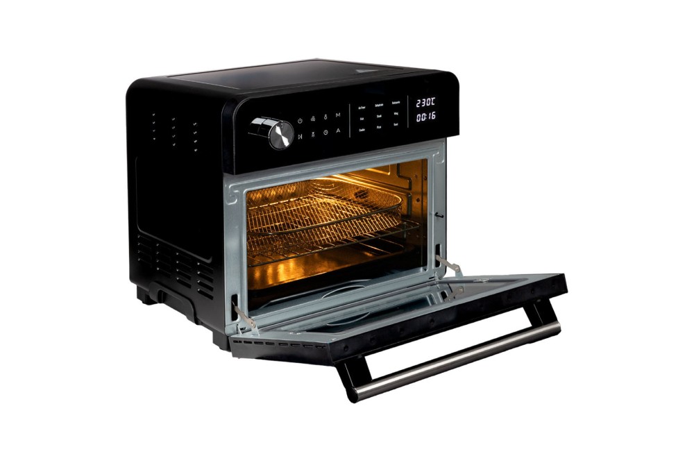 ESTIA ΦΡΙΤΕΖΑ ΑΕΡΟΣ - ΦΟΥΡΝΑΚΙ TITAN CHEF 1700w 23lt ΜΕ 9 ΠΡΟΓΡΑΜΜΑΤΑ ΜΑΓΕΙΡΕΜΑΤΟΣ