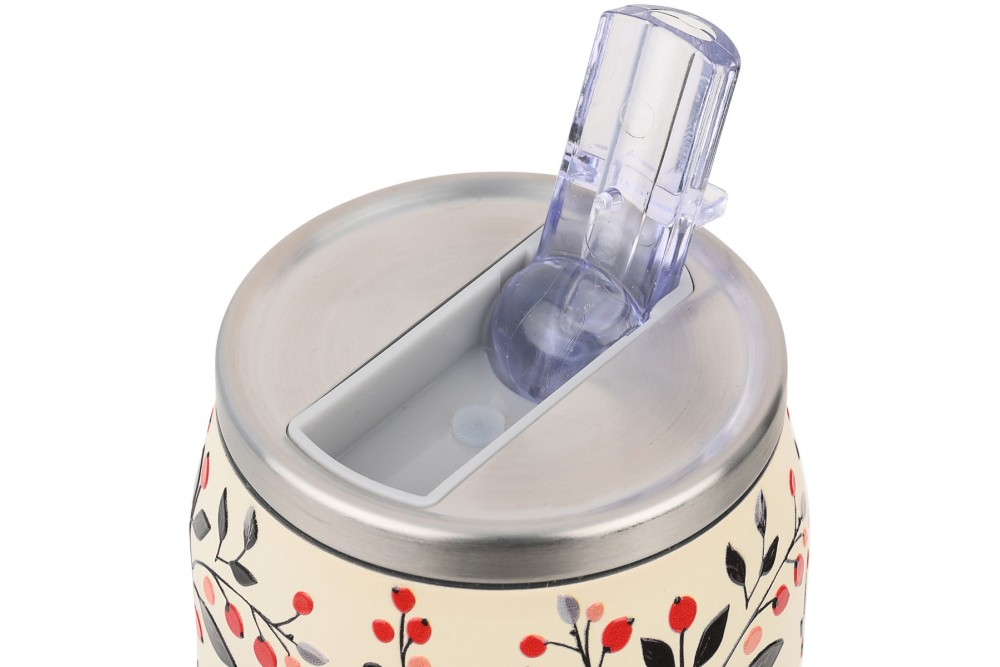 ESTIA ΘΕΡΜΟΣ TRAVEL CUP SAVE THE AEGEAN 500ml BLOOM BEIGE