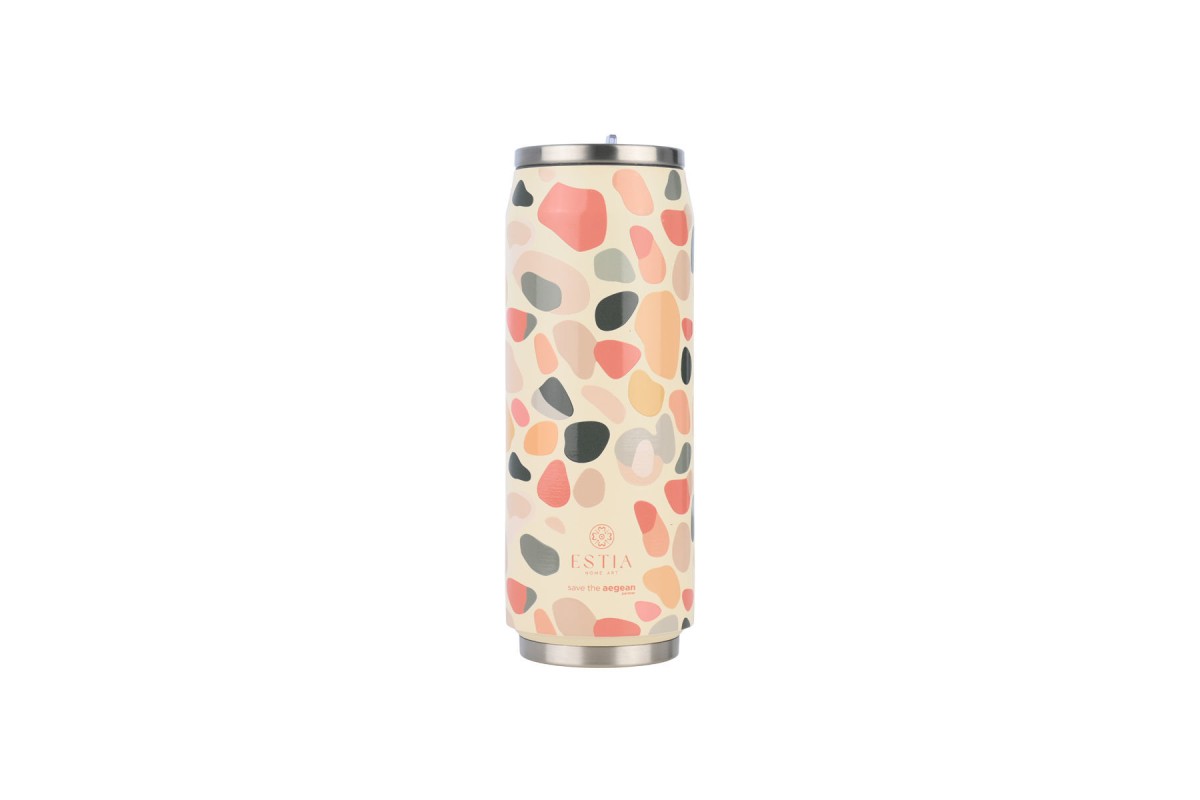 ESTIA ΘΕΡΜΟΣ TRAVEL CUP SAVE THE AEGEAN 500ml HUE PEBBLES