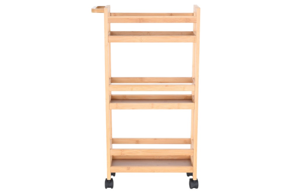 ESTIA ΤΡΟΛΕΥ ΟΡΓΑΝΩΣΗΣ ΒΑΜΒΟΟ ESSENTIALS 3 ΕΠΙΠΕΔΩΝ 36x15x74cm