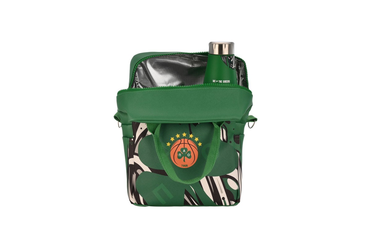 ESTIA ΤΣΑΝΤΑ ΦΑΓΗΤΟΥ ΙΣΟΘΕΡΜΙΚΗ 7lt PANATHINAIKOS BC EDITION WE THE GREENS ESTIA ΤΣΑΝΤΑ ΦΑΓΗΤΟΥ ΙΣΟΘΕΡΜΙΚΗ 7lt PANATHINAIKOS BC EDITION WE THE GREENS