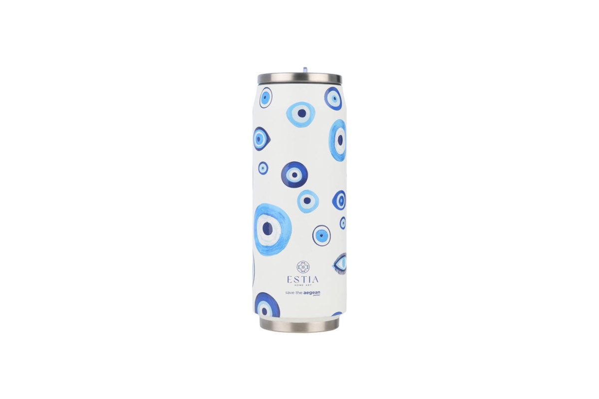 ESTIA ΘΕΡΜΟΣ TRAVEL CUP SAVE THE AEGEAN 500ml SPIRIT OF LUCK