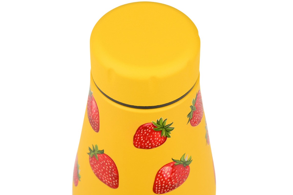 ESTIA ΘΕΡΜΟΣ TRAVEL FLASK SAVE THE AEGEAN 500ml BERRY BRIGHT ESTIA ΘΕΡΜΟΣ TRAVEL FLASK SAVE THE AEGEAN 500ml BERRY BRIGHT