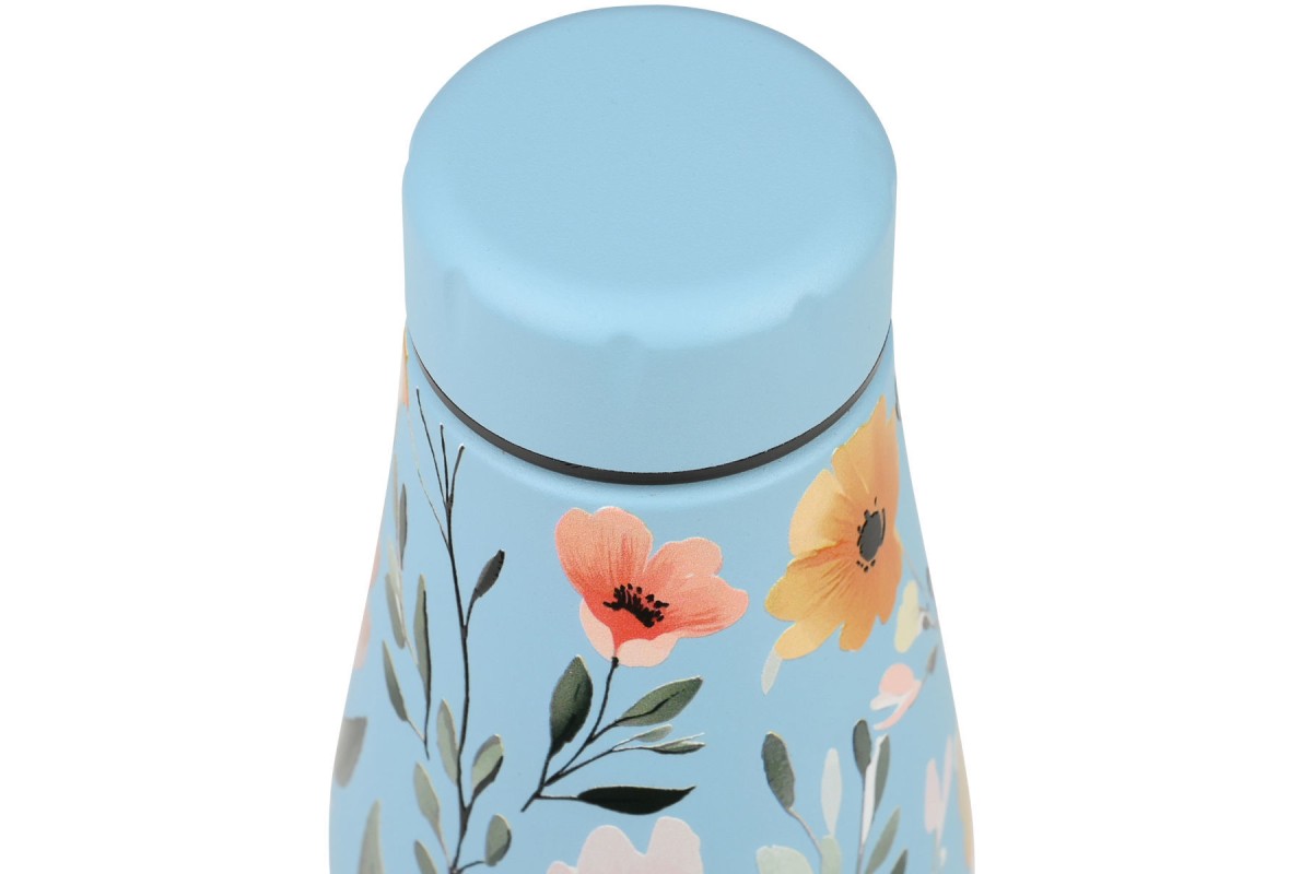 ESTIA ΘΕΡΜΟΣ TRAVEL FLASK SAVE THE AEGEAN 500ml SKY GARDEN ESTIA ΘΕΡΜΟΣ TRAVEL FLASK SAVE THE AEGEAN 500ml SKY GARDEN