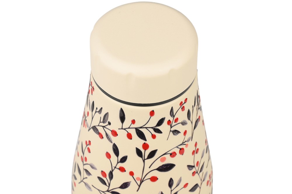 ESTIA ΘΕΡΜΟΣ TRAVEL FLASK SAVE THE AEGEAN 500ml BLOOM BEIGE